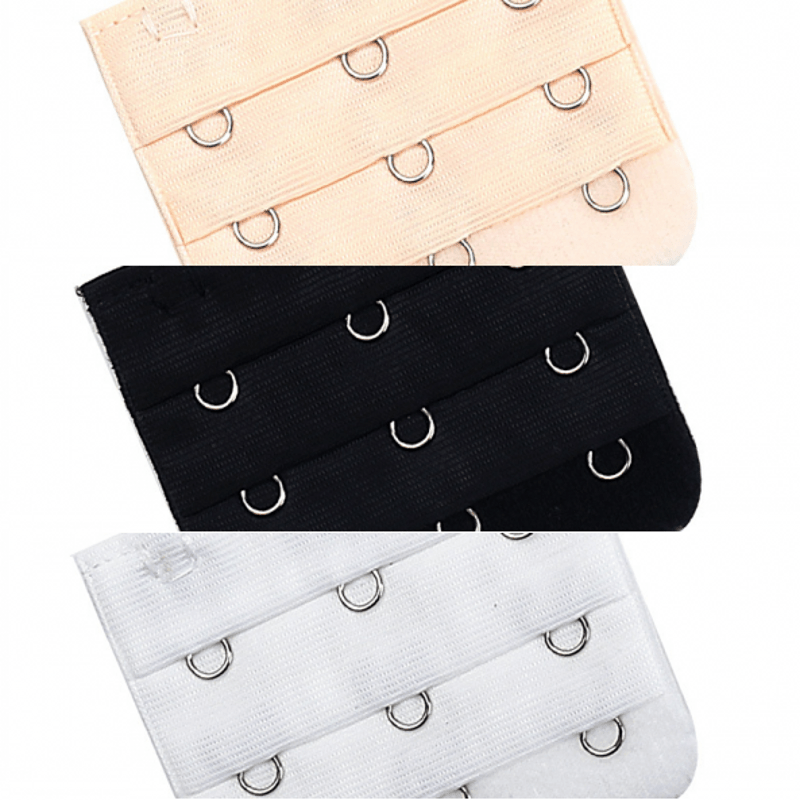 3pcs Women's Bra Extenders Three Four Five Hooks