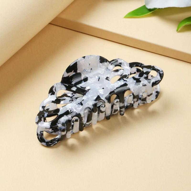 Acetate Claw Clips Tortoise Pink Hair Clips For Women Girls Strong Hold 1pc
