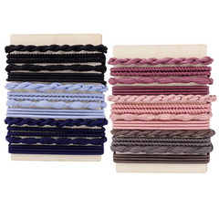 24PCS High Elasticity Hair Rope Bracelet Hair Tie