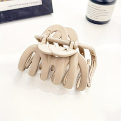 Large Frosted Style Hair Claw Solid Shark Claw Hair Accessories For Women