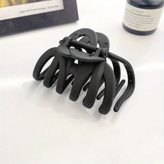Large Frosted Style Hair Claw Solid Shark Claw Hair Accessories For Women