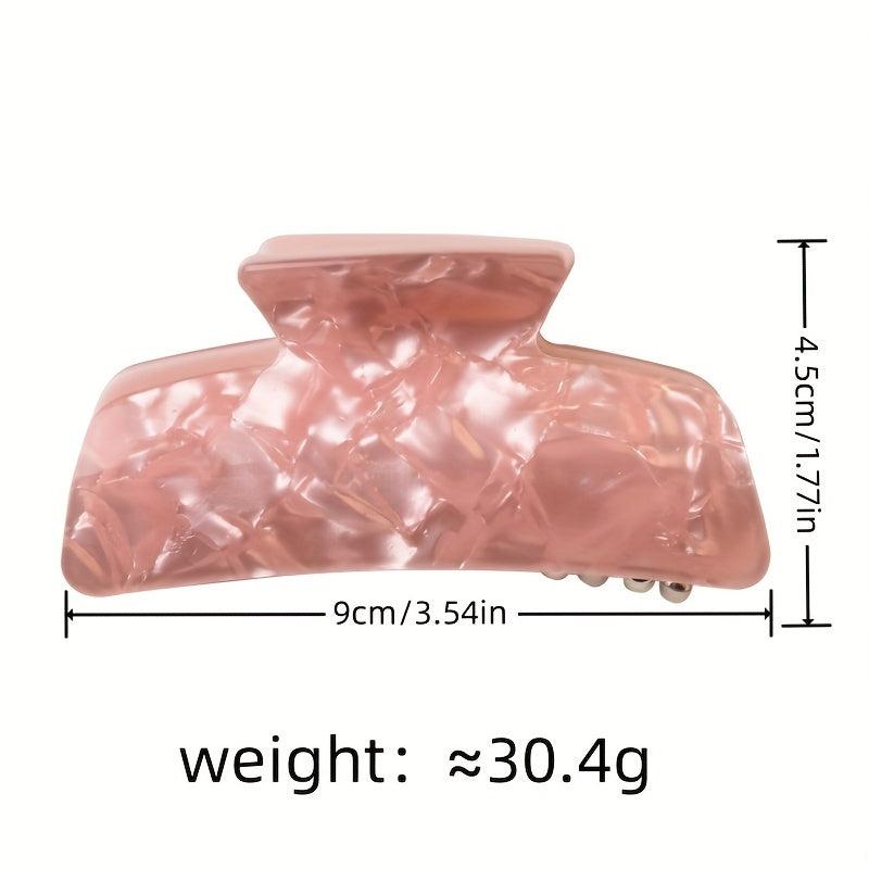 Large Acrylic Hair Clip, Non-slip Hair Accessory for Women