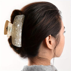 Large Acrylic Hair Clip, Non-slip Hair Accessory for Women