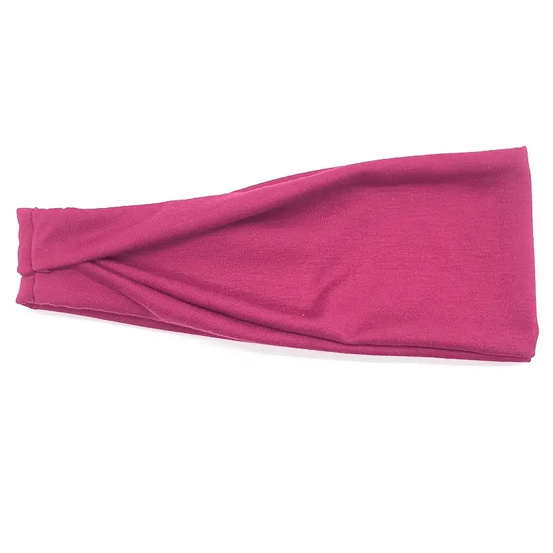 Elastic Yoga Sweat Headband Running Fitness Sweatband