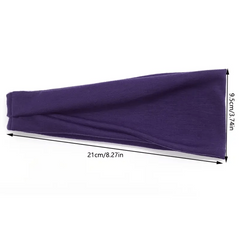 Elastic Yoga Sweat Headband Running Fitness Sweatband