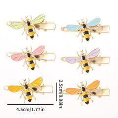 Bee Decoration Hair Clip Non-slip Side Clip Bangs Clip Hair Accessories