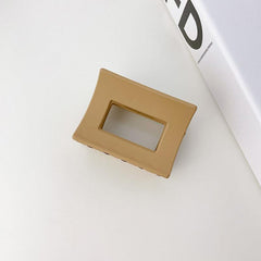 Brown Acetate Hair Claw Clip Strong Hold Grip for Thick Hair