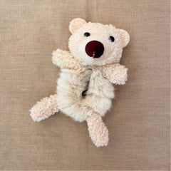 Rabbit Bear Hug Bear Head Rope Female Tie Hair Plush Hair Ring