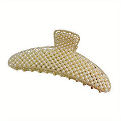 Rhinestone Hair Claw Head Jewelry Shark Claw Ponytail Holder Hair Accessories