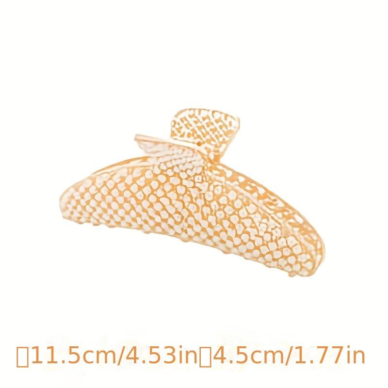 Rhinestone Hair Claw Head Jewelry Shark Claw Ponytail Holder Hair Accessories