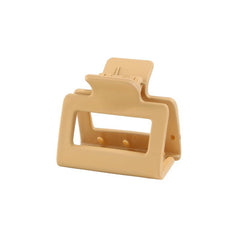 Matte Square Hair Claw Clip Non Slip Strong Hold Grip Hair Jaw Clip