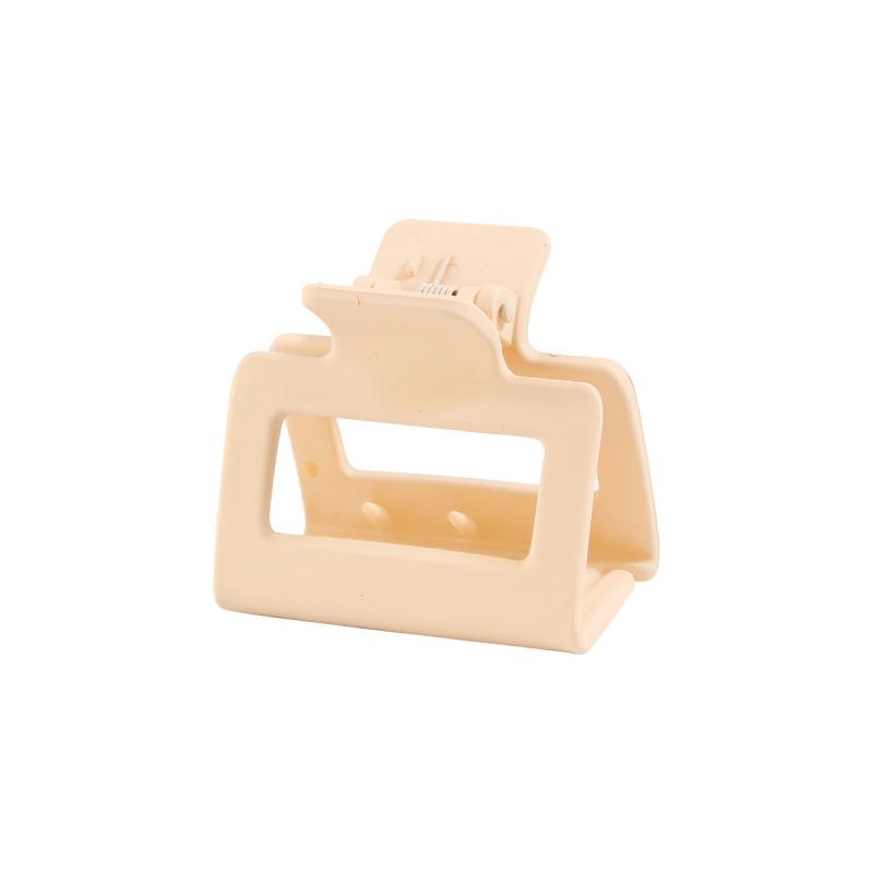 Matte Square Hair Claw Clip Non Slip Strong Hold Grip Hair Jaw Clip