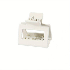 Matte Square Hair Claw Clip Non Slip Strong Hold Grip Hair Jaw Clip