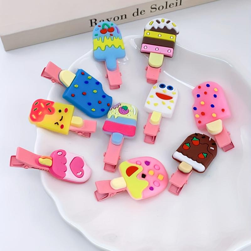 Ice Cream Hair Clip for Girls Women