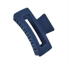 Geometric Frosted Hair Claw Clip Strong Hold Grip