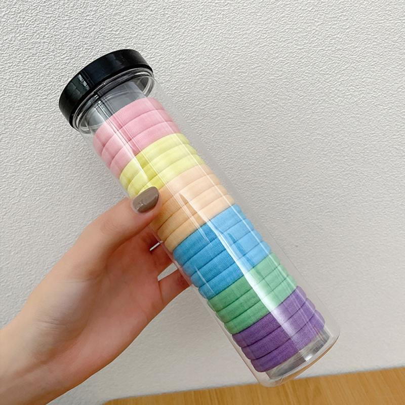 20pcs Elastic Hair Tie Hair Rope Ponytail Holder Hair Accessories