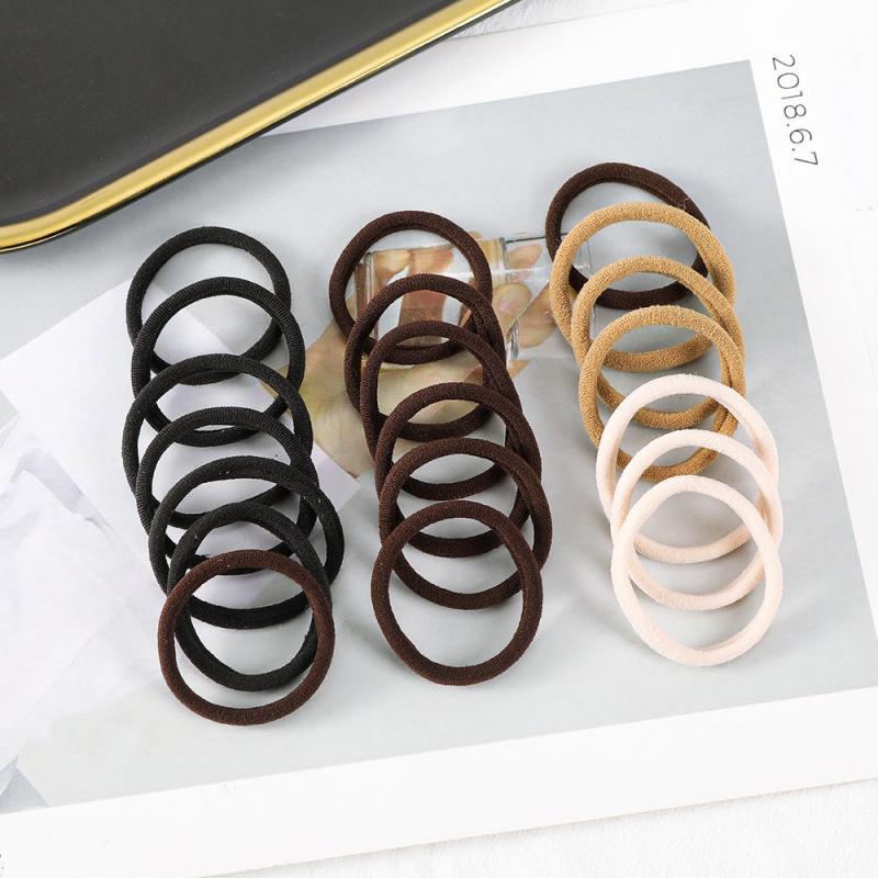 28pcs Hair Claw Hair Ropes Hollow Rubber Band Hair Accessories Women