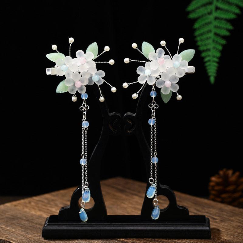 Vintage Chinese Style Hair Clip with Tassel