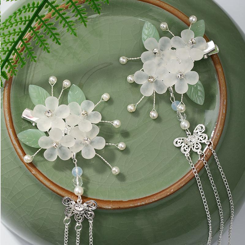 Vintage Chinese Style Hair Clip with Tassel