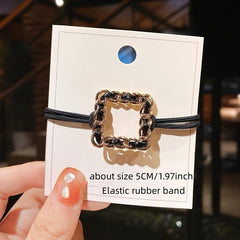 3pcs Hair Tie Elastic Ponytail Holder Hair Styling Accessory