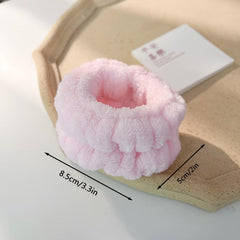 Microfiber Wrist Wash Towel Band Absorbent Elastic Wristbands