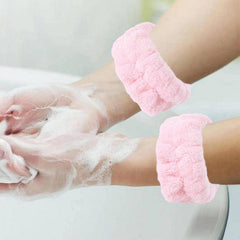 Microfiber Wrist Wash Towel Band Absorbent Elastic Wristbands