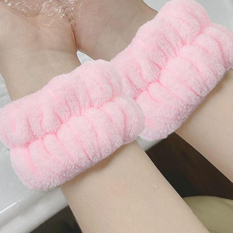 Microfiber Wrist Wash Towel Band Absorbent Elastic Wristbands