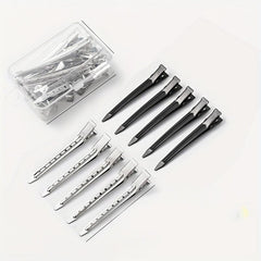 10pcs Metal Hair Clips Non Slip Hair Slides Duckbill Clip Salon Hair Accessory