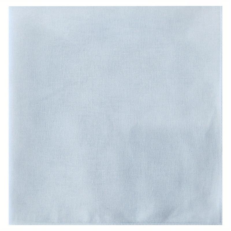 1pc 39 Solid Bandana For Tie Dying Unisex Handkerchiefs Hankies Head Wrap