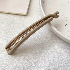 1pcs Banana Clip Frosted Hair Clip Women Hair Claws Ponytail Holder Hairpins