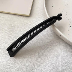 1pcs Banana Clip Frosted Hair Clip Women Hair Claws Ponytail Holder Hairpins