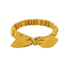 6pcs Solid Bowknot Headband Hair Hoop Hair Accessories