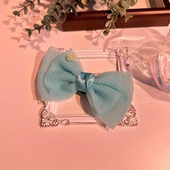 Solid Flower Hair Clip for Women Girls