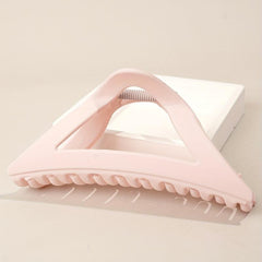 Matte Solid Triangle Hair Claw Set for Hair Styling