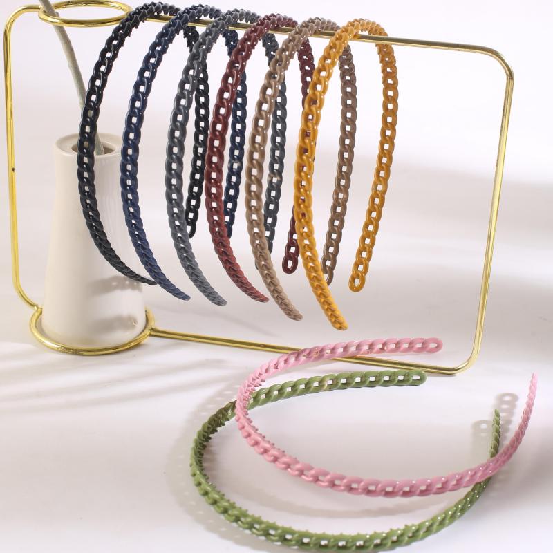 Plastic Wavy Hair Hoop Bright Head Hoop Hair Accessories