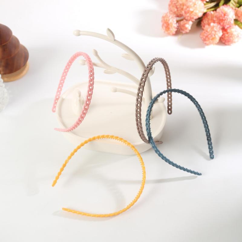 Plastic Wavy Hair Hoop Bright Head Hoop Hair Accessories