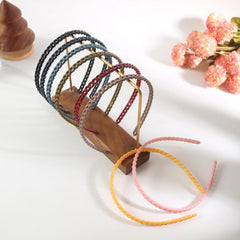 Plastic Wavy Hair Hoop Bright Head Hoop Hair Accessories