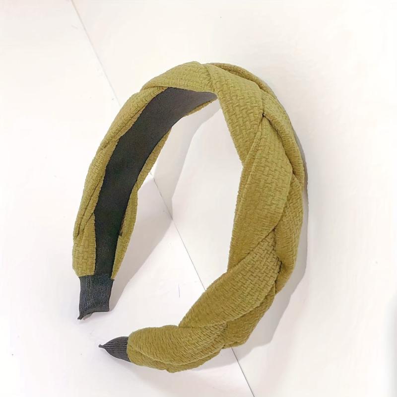 2pcs Braids Hair Accessories Cross Hair Hoops 2 Colors