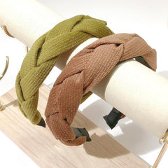 2pcs Braids Hair Accessories Cross Hair Hoops 2 Colors