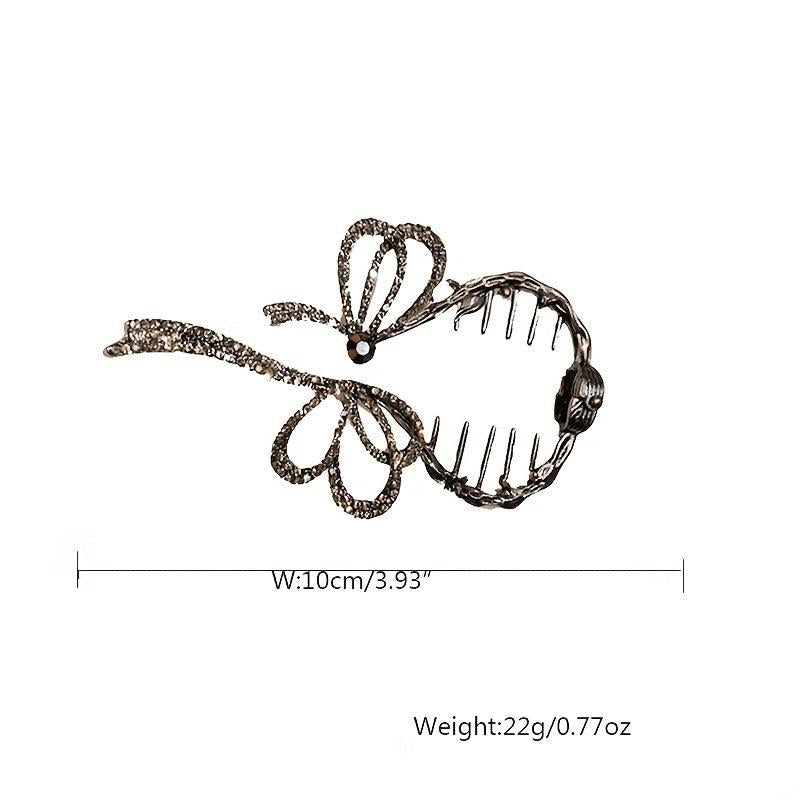 Rhinestone Banana Clip Hair Claw Ponytail Holder Head Jewelry Hair Accessories