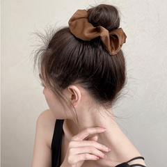 Silky Scrunchies Satin Hair Tie Hair Accessories Ponytail Holder for Women Girls