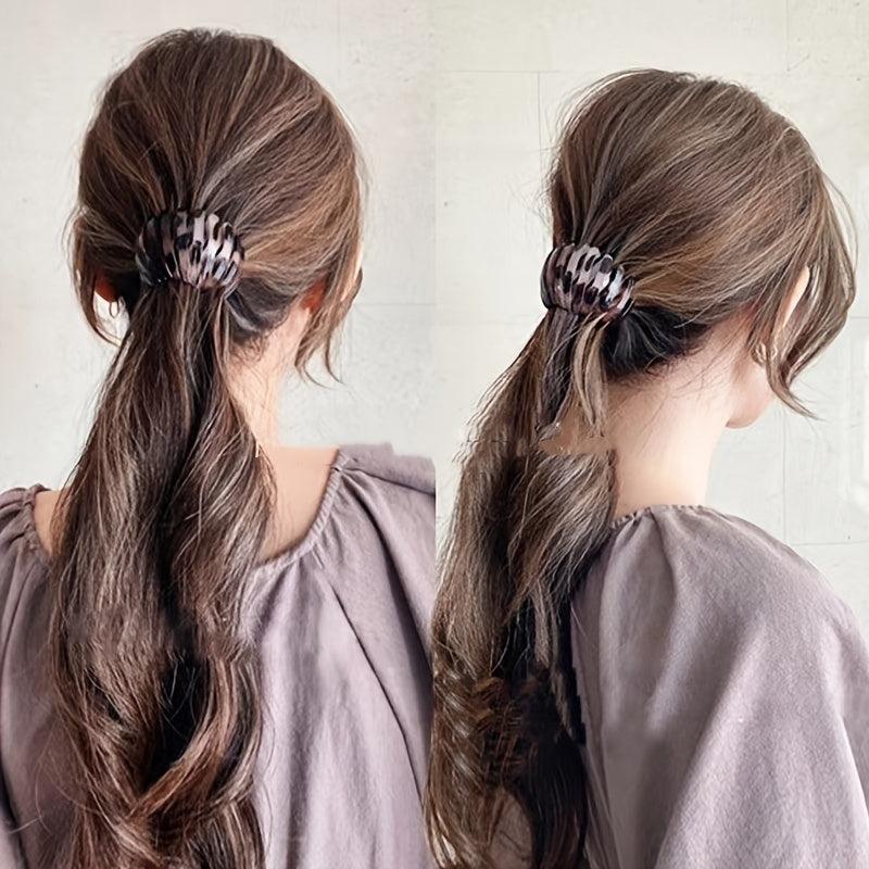 Bird Nest Bun Maker Clip Ponytail Holder Hair Claw Hair Styling Tool