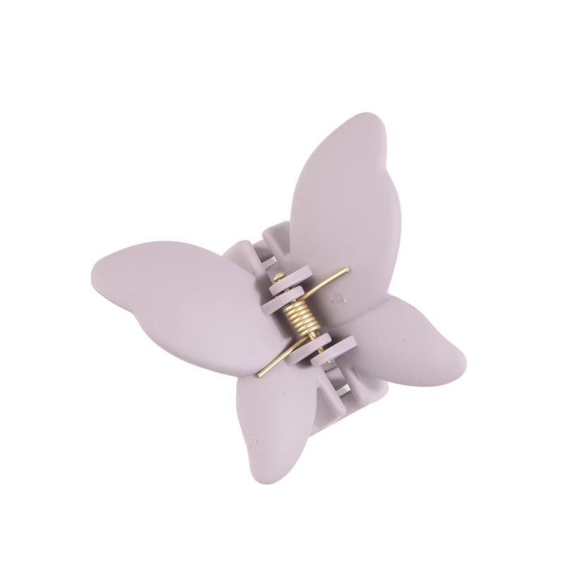 Minimalist Butterfly Hair Claw Matte Hairgrip Non Slip Hair Accessory