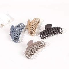 Matte Hair Claw Clips Strong Hold Non-slip Hair Clamps for Thick & Thin Hair