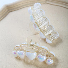 2pcs Large Shark Claw Hair Clip Sweet and Versatile Hair Accessories