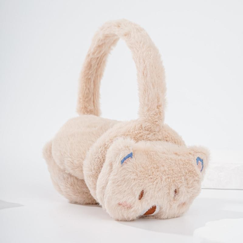 Koala Earmuffs Fleece Ear Cover Windproof Ear Warmer