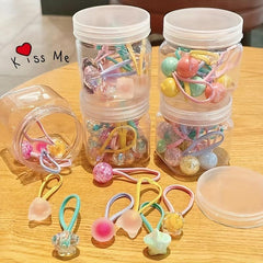 Small Ball Decor Hair Tie Candy Hair Rope Hair Ring Sweet Hair Accessories
