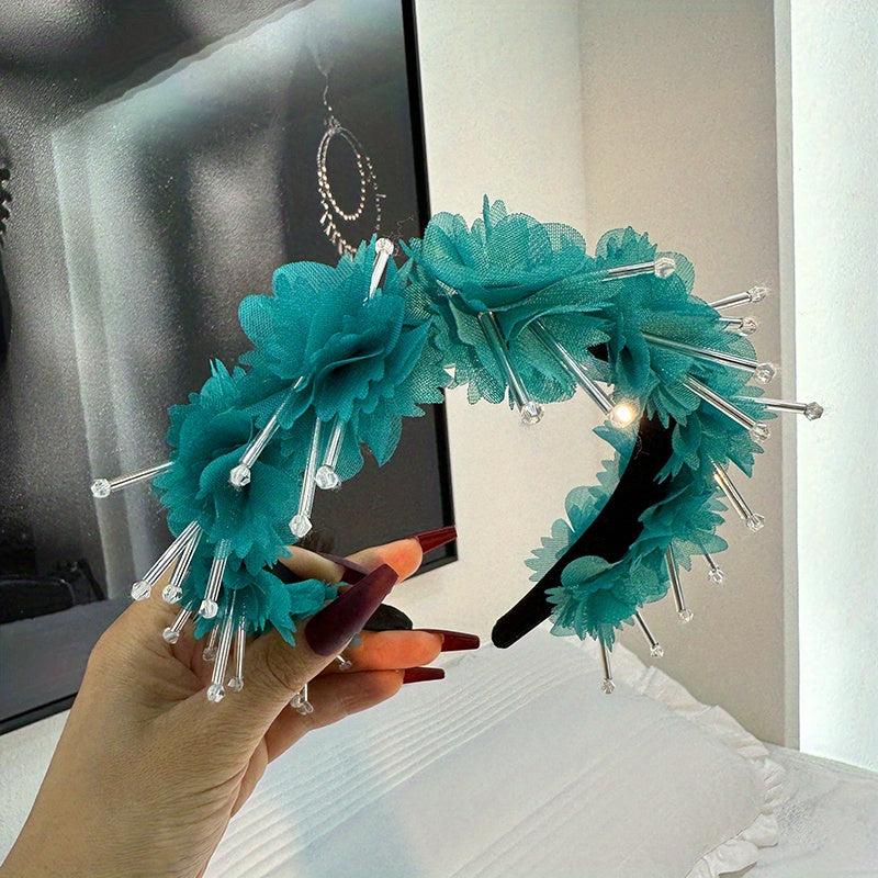 Simulation Flower Headband For Women Girls Headdress Hair Band