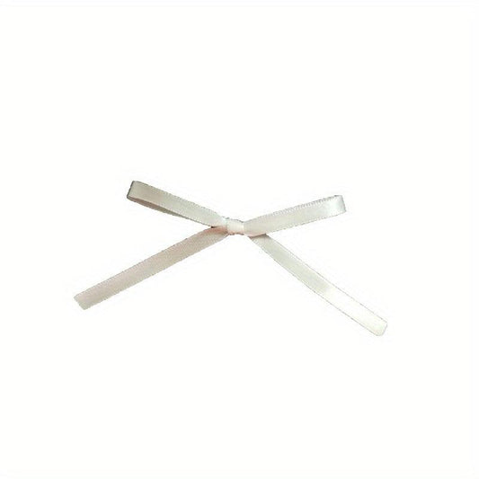 Sweet Ribbon Bow Hair Clip Duck Billed Clip for Girls