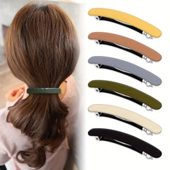 6pcs Colorful Hair Clips for Fine and Medium Thick Hair